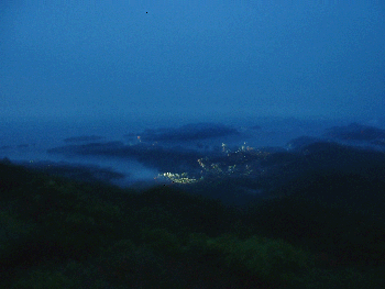 伊勢志摩スカイラインの夜景